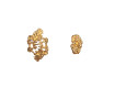 Boucles d'oreilles asymetriques Doppio Pizzo