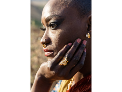 Bague Triple Pépite