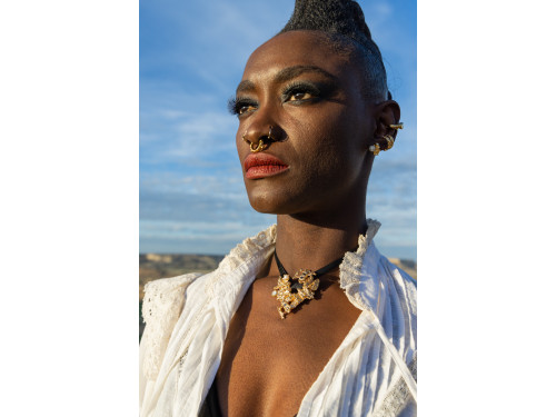 Collier et broche Le cœur de Bella