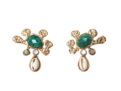 Boucles d'oreilles Poséidon