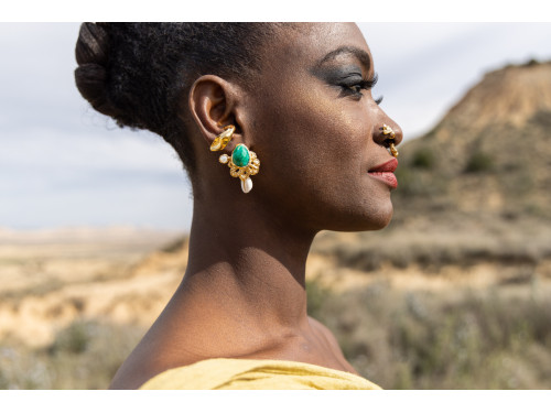 Boucles d'oreilles Protée