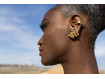 Boucles d'oreilles asymétriques Tonnerre