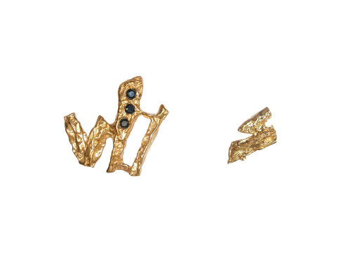 Asymmetrical Earrings Tonnerre