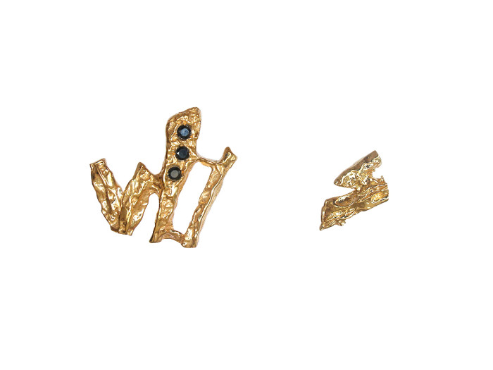 Asymmetrical Earrings Tonnerre