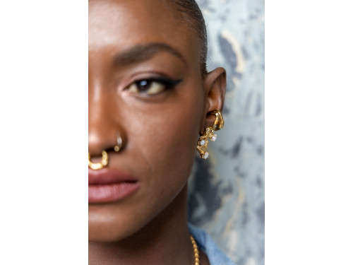 Boucles d'oreilles asymétriques New Bubbles