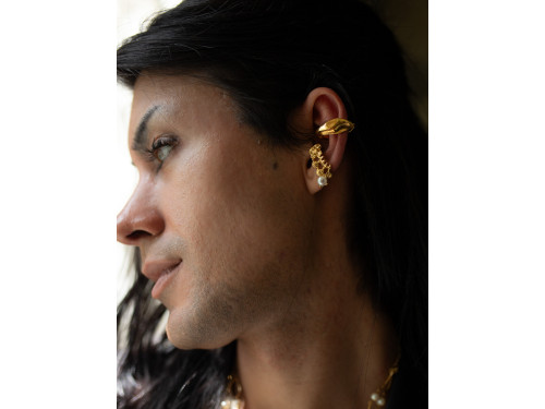 Ear cuff Pizzo Perla