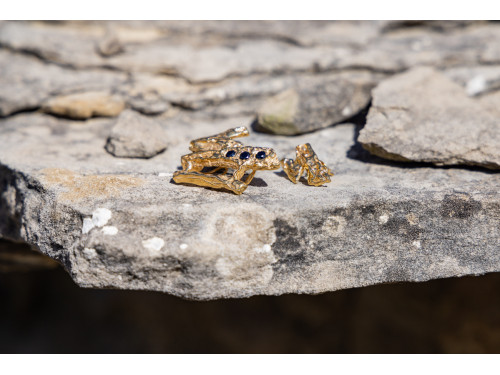 Boucles d'oreilles asymétriques Tonnerre