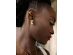 Mini Bubbles, asymmetrical earrings