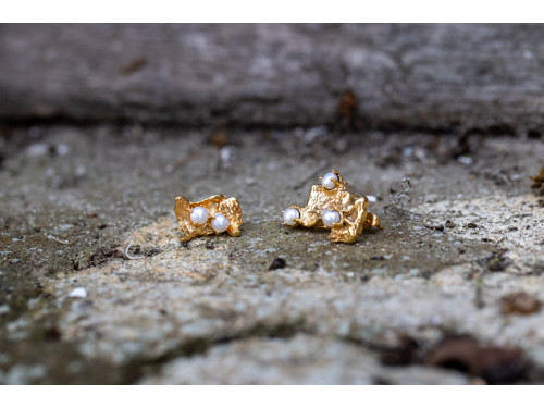 Boucles d'oreilles asymétriques New Bubbles