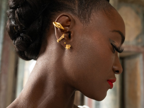 Punk Rock Ball Earring