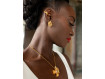 ASYMMETRIC EARRINGS DOPPIO PIZZO