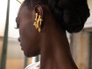Boucles d'oreilles asymétriques Fulmine