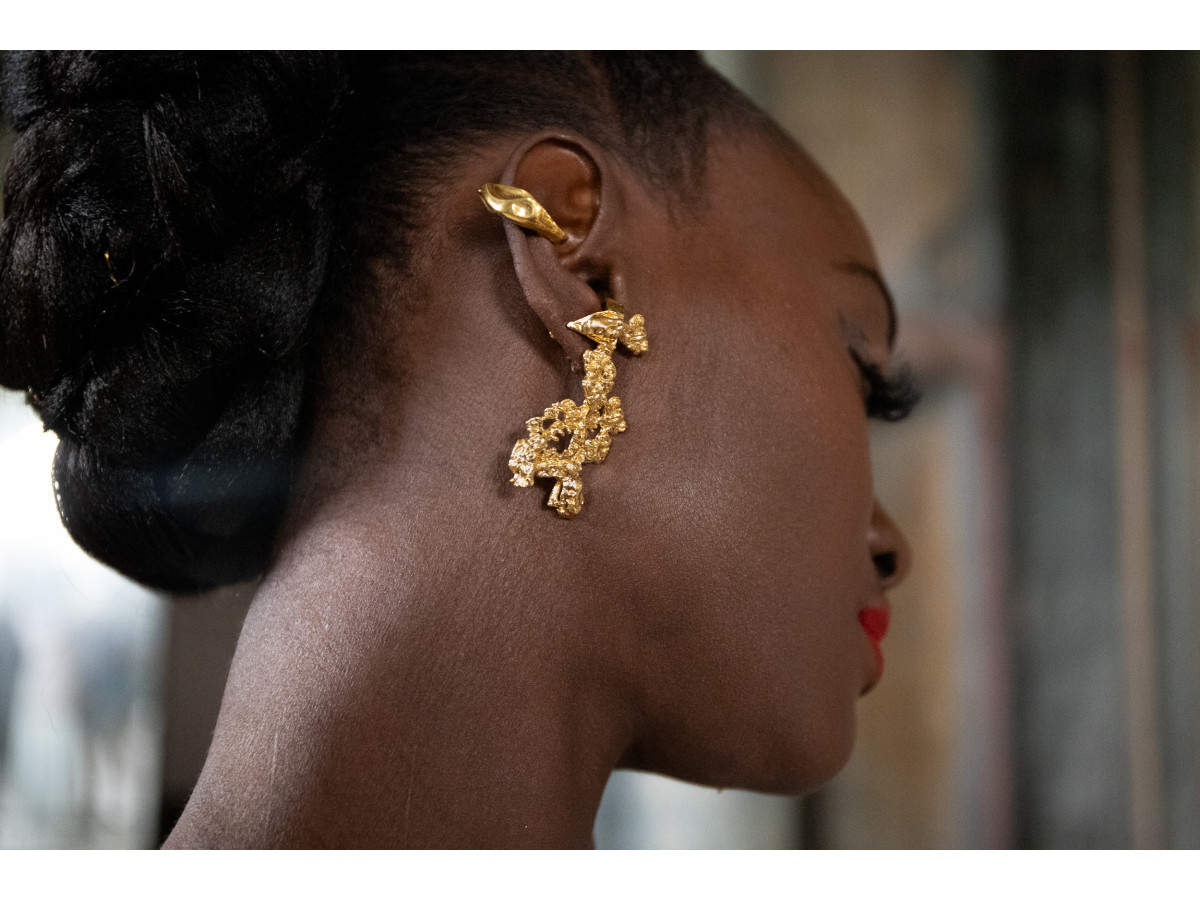 Boucles D'oreilles Longues Motif Paon - Pour Soirée, Quotidien, Cadeau - Design Unique Et élégant