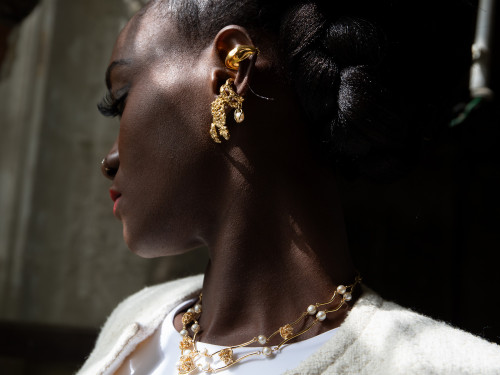 La larme nuptiale earring