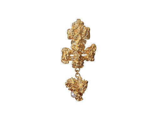 Boucle d'oreille La Croix de Saint Pierre