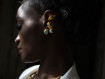 Ear Cuff Pizzo Blue