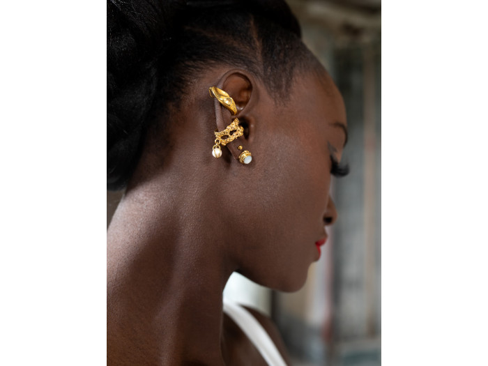 Ear cuff L'Amour en cage