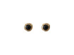 Boucle d’oreille Big Black Ball