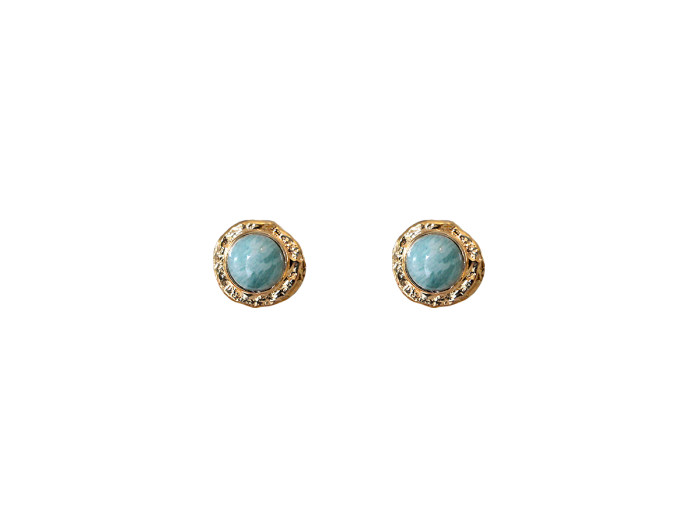 Boucle d’oreille Big Blue Ball
