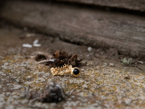 Ear Cuff Pizzo Black