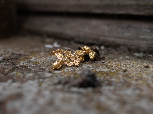 Boucle d'oreille Le Paon