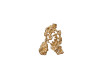 Boucle d'oreille La larme nuptiale