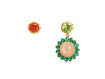Monarca Peps, asymmetrical earrings
