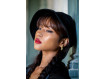 Punk Rock Borghese, asymmetrical gold earrings