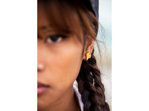 Boucles d'oreilles asymétriques Fogli