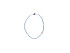 Blue Chalce Collana
