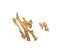 Boucles d'oreilles asymétriques Fulmine