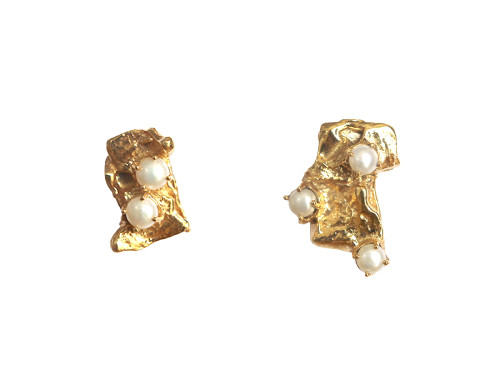 Boucles d'oreilles asymétriques New Bubbles